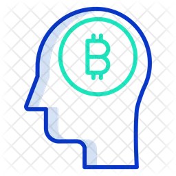 Cerveau bitcoin  Icône