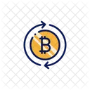 Bitcoin Change Chargeback Refund Icon