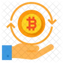 Bitcoin Change  Icon