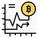 Bitcoin Chart Bitcoin Analysis Bitcoin Graph Icon