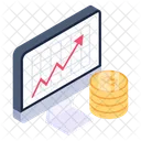 Bitcoin Analytics Bitcoin Statistics Bitcoin Chart Icon