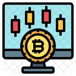 Bitcoin Chart  Icon