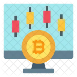 Bitcoin Chart  Icon