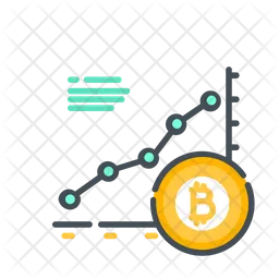 Bitcoin Chart  Icon