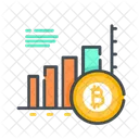 Prof Bitcoin Chart Cryptocurrency Icon
