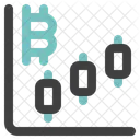 Bitcoin Chart  Icon