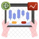 Bitcoin Analytics Cryptocurrency Crypto Icon