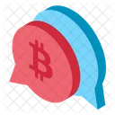 Bitcoin Chat Bitcoin Forum Cryptocurrency Trading Icon