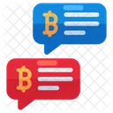 Bitcoin Chat Cryptocurrency Chat Crypto Chat Icon