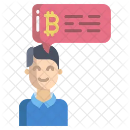 Bitcoin Chat  Icon