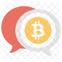 Bitcoin Chat  Icon