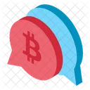 Bitcoin Chat  Icon