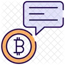 Bitcoin chat  Icon