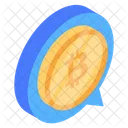 Bitcoin Chat  Icon