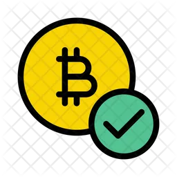 Bitcoin Check  Icon