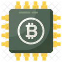 Bitcoin Hardware Bitcoin Technology Bitcoin Chip Icon