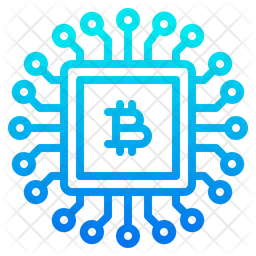 Bitcoin Chip  Icon