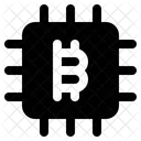 Bitcoin Chip  Icon