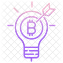 Cible Bitcoin  Icône