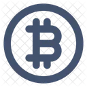 Bitcoin Circle Money Currency Icon
