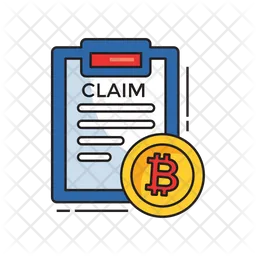 Bitcoin Claim  Icon