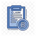 Bitcoin Claim  Icon