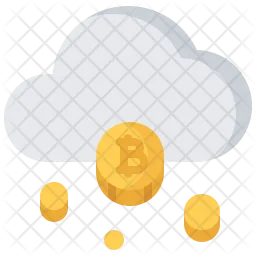 Bitcoin Cloud  Icon