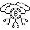 Bitcoin cloud  Icon