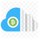 Cloud Network Mining Icon