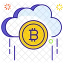 Cloud Technology Bitcoin Cloud Cloud Computing Icon