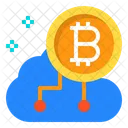 Business Cloud Cryptocurrency Icon