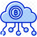 Bitcoin Cloud Bitcoin Cloud Mining Bitcoin Network Icon