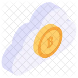 Bitcoin Cloud  Icon