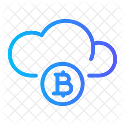 Bitcoin cloud  Icon