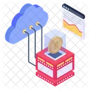 Bitcoin Cloud Analysis  Icon