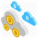 Bitcoin Cloud  Icon