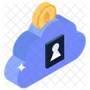 Bitcoin Cloud Cloud Technology Cloud Earnings Icon