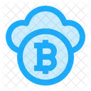 Bitcoin Cryptocurrency Cloud アイコン