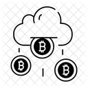 Bitcoin Cloud  Icon