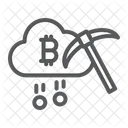 Bitcoin Cloud Mining  Icon