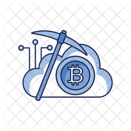 Bitcoin Cloud Mining  Icon