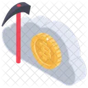 Bitcoin Cloud Mining  Icon