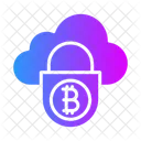 Bitcoin-Cloud-Sicherheit  Symbol