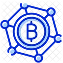 Bitcoin Club Bitcoin Network Blockchain Icon