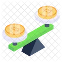 Money Comparison Bitcoin Comparison Crypto Comparison Icon