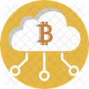 Computación en la nube bitcoin  Icono