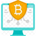 Bitcoin Computer Computer Bitcoin Icon