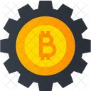 Bitcoin Configuration Bitcoin Management Bitcoin Setting Icon