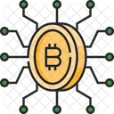 Crypto Bitcoin Money Icon