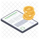 Bitcoin Contract  Icon